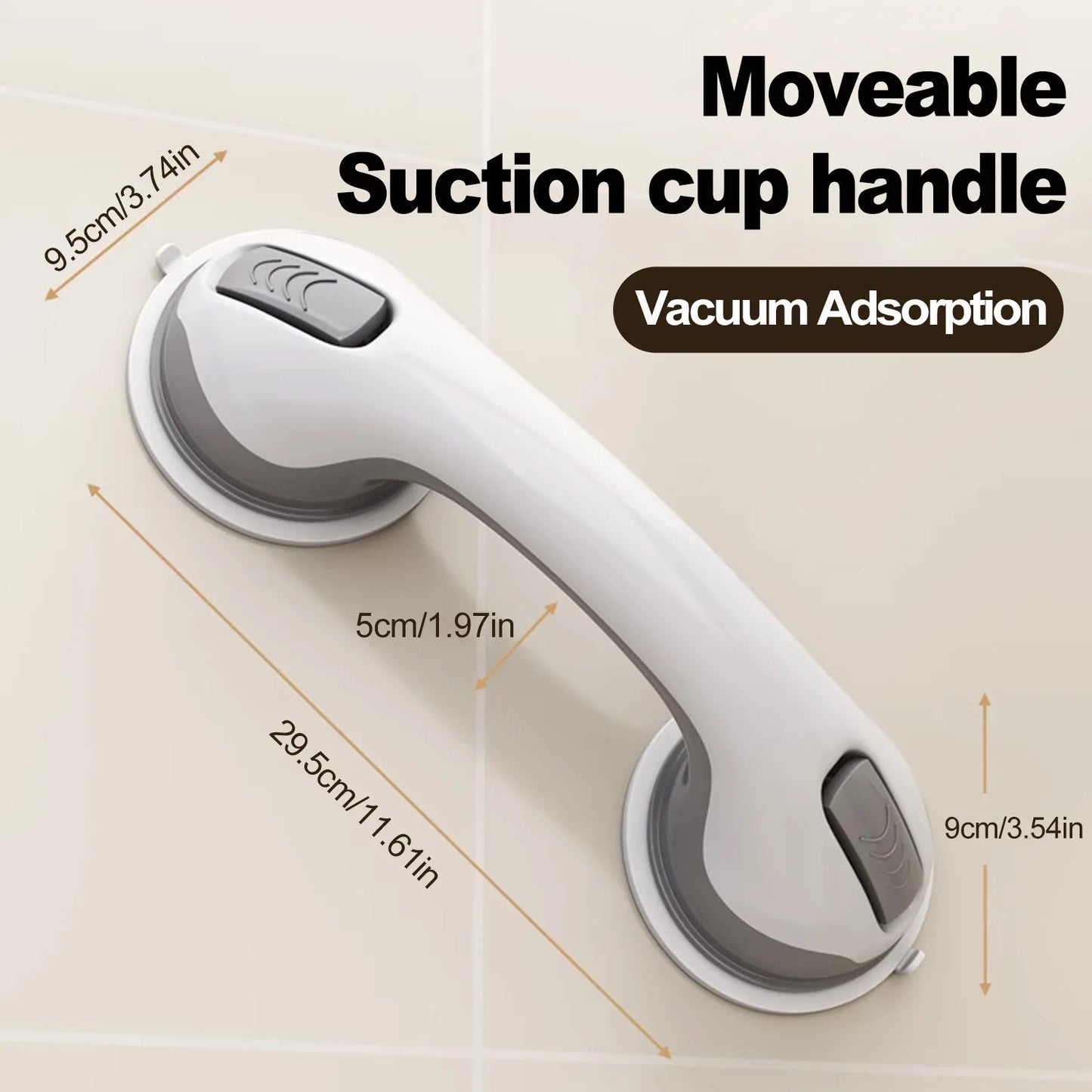 The SecureGrip Bathroom Handle™