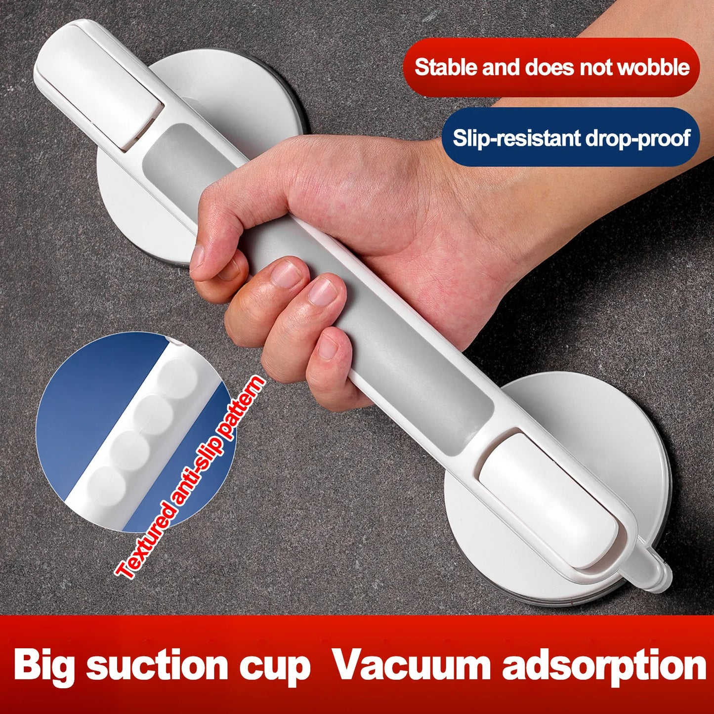 The SecureGrip Bathroom Handle™