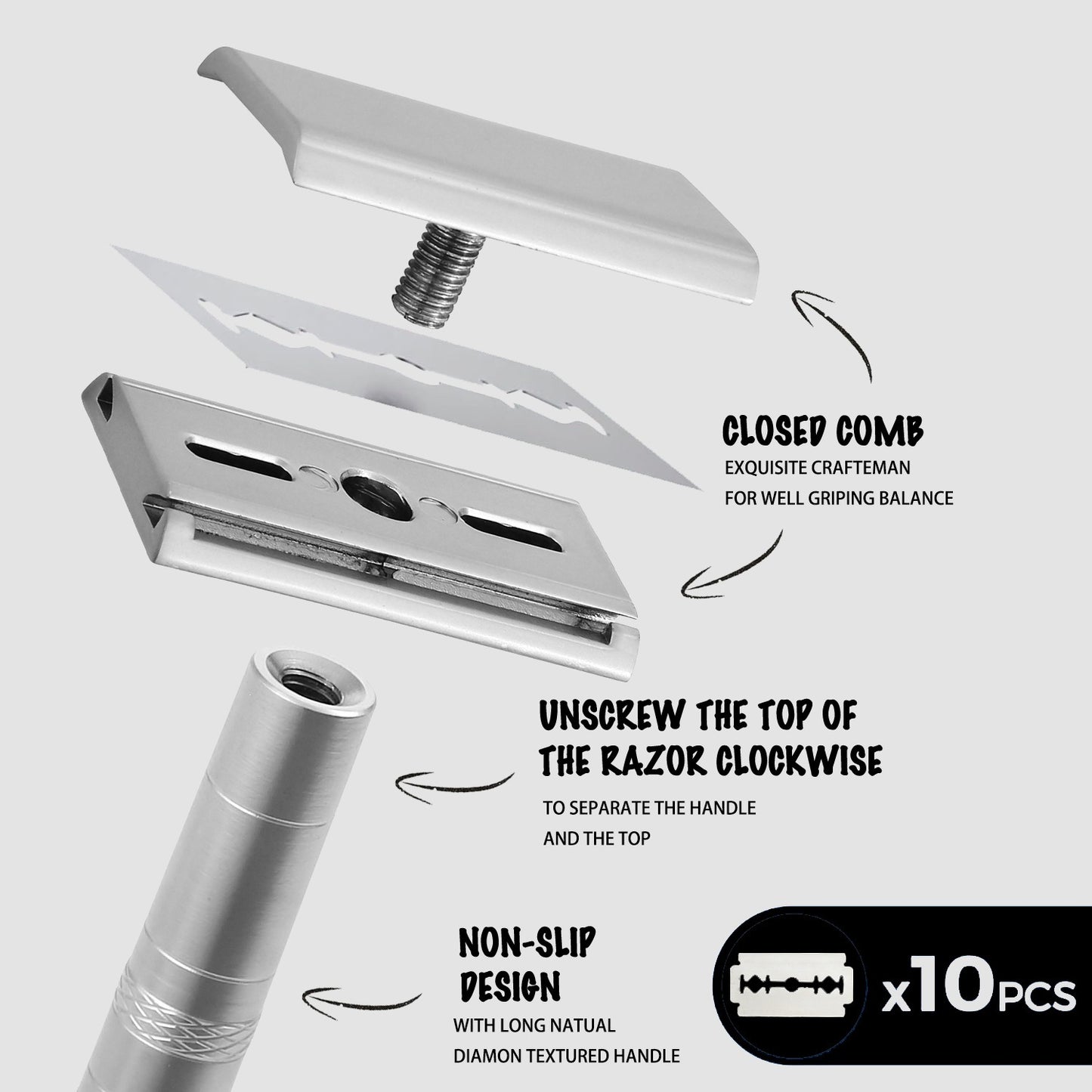 How to use - unscrew top clockwise