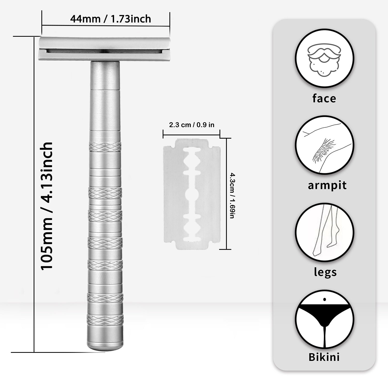 Razor and blade measurements